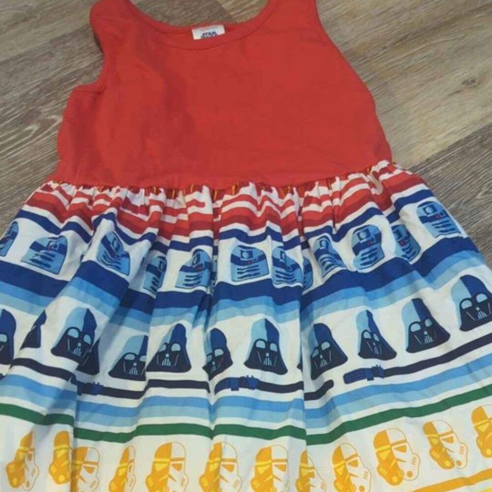 Hanna Andersson Colorful Star Wars Kids Dress